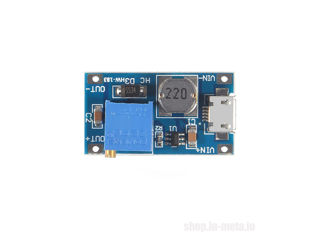 MT3608 Boost converter module to 28V 2A. Boost convertor Uвх=2...28В. foto 2