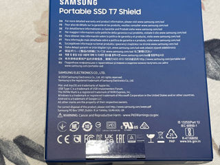 SSD portabil extern Samsung Portable SSD T7, 2 TB, Grey foto 2