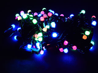 4303 Гирлянда Мини-глобусы L8m 100L LED 1 режим