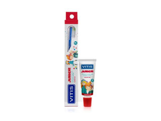 VITIS JUNIOR periuță de dinți +15 ml pastă gel