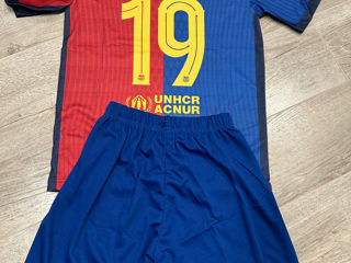 Costum fotbal Lamine Yamal 140 cm,152 cm