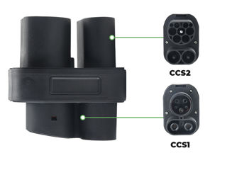 Adaptor pentru vehicule electrice CCS2 - CCS1 foto 3