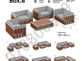 Комплекты модульной мебели для большой семьи и для большой компании... foto 10