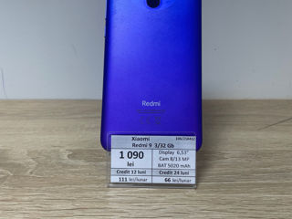 Xiaomi Redmi 9 (3/32 Gb) 1090 lei