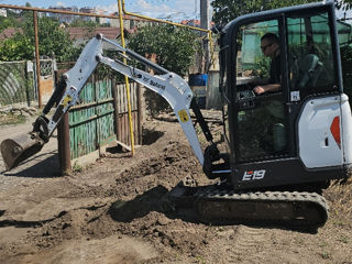 Miniexcavator 450 lei ora foto 1