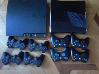 Sony PS3 Super Slim" - 500gb + 70игр ,Xbox360" - 250-500gb + Freebot + 40-80игр