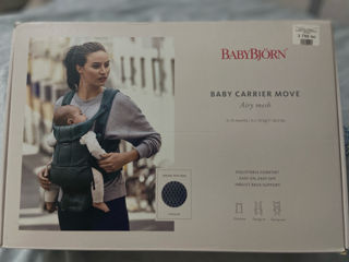 Marsupiu BabyBjorn Move 3D Mesh foto 7