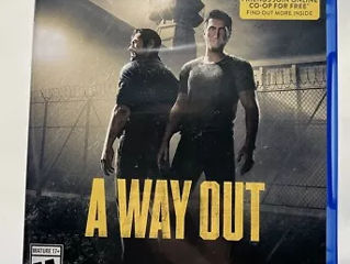 Куплю игру на диске A way out ps4