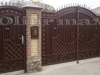 Перила, решётки, ворота, заборы, козырьки, металлические двери  и дешево и качественно. foto 5