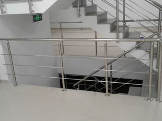 Перила из Нержавейки, Плексиглас, Cтеклa !!! Balustrade din Inox, Plexiglas , Stecla foto 13