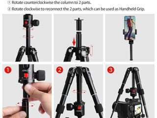 Mini Tripod/ Мини трипод с креплением для телефона foto 2