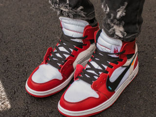 Nike Air Jordan 1 Retro High x Off-White Unisex foto 7