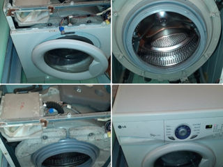 Reparația mașinilor de spălat. Ремонт стиральных машин.