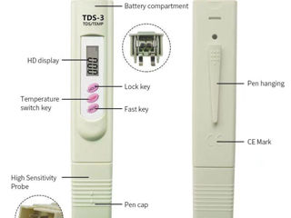 Tds tester nou in cutie foto 2