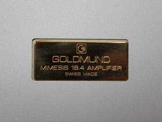 Goldmund Mimesis 18.4 - amp de putere HIGH END foto 4