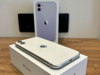 iPhone 11 White, iPhone 11 Purple, ambele 128GB foto 4