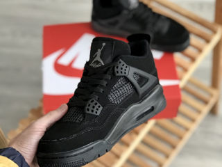 Nike Air Jordan 4 Retro Full Black Unisex foto 6