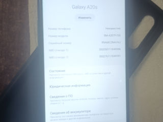 Vând Samsung A20s cu 32 GB și 3 GB RAM. foto 0