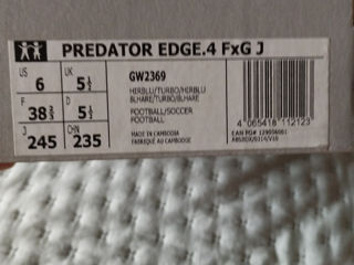 Buțe Adidas Predator EDGE.4 FxG J mărimea 38,2/3 foto 5