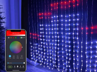 Ghirlande LED RGB SMART 2m*2m cu Aplicatie foto 4