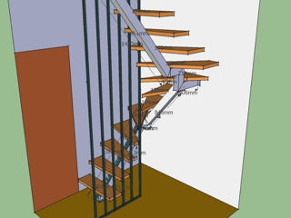 Proiectare, confecționare scări interioare foto 6