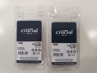 KIT DDR4 Crucial 32 GB - 2400 / 2666 / 3200 / noi in cutie foto 2
