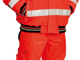 Knoxfield jachetă de iarnă hi-vis cu bandă elastică Roșu / Зимняя куртка Knoxfield hi-vis на рези... foto 2