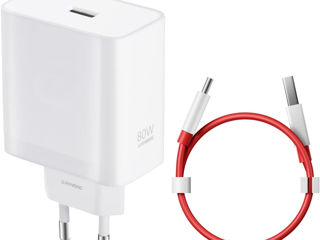 GaN Charger USB-C Charging Cable to USB-C Supervooc 80W foto 2