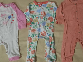 Pijama salopete de dormit fetita 6-9luni