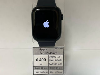 Apple Watch Series9 45mm - 6490 lei