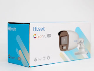 SET 4 camere Color noaptea Hikvision by HILOOK 2 megapixeli garantie 2 ani!!! foto 5