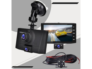 FHD Driving recorder - Videoregistrator Auto cu 3 Camere foto 2