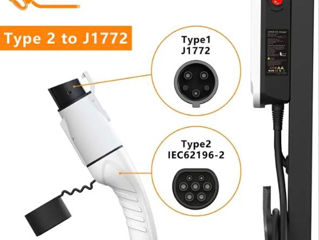 feyree  EV Charger Adapter Type2 to Type1 foto 5