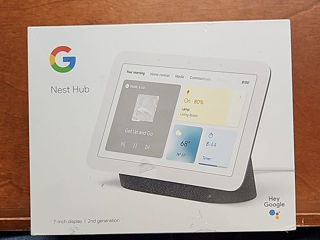 Nest Hub 7 Smart Display with Google Assistant 2nd Gen - Chalk