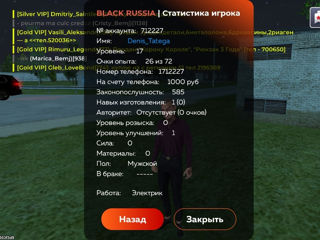 Cont de Black Russia foto 5