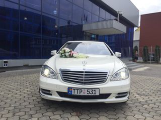 Mercedes-benz S-class AMG, alb&negru pentru Nunta ta!!! 110€/zi foto 3