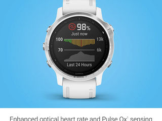 Garmin fenix 6s white foto 4