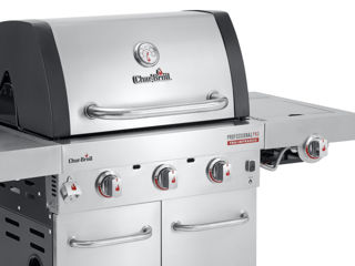 Gratar pe gaz din inox Char-Broil Professional Pro S 3, grile din fonta, sear burner, TRU-Infrared foto 7