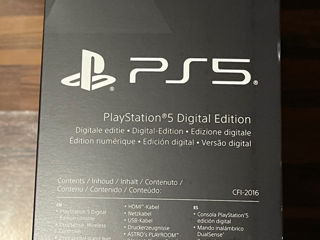 Playstation 5 Digital Edition 1TB NOU ! foto 3