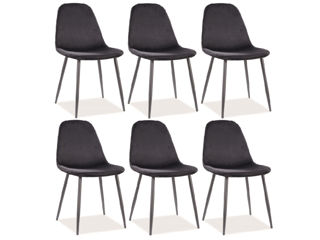 Set scaune catifelate de calitate înaltă foto 1