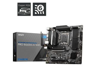 MSI PRO B660M-A WIFI LGA1700 DDR5 Новая foto 2