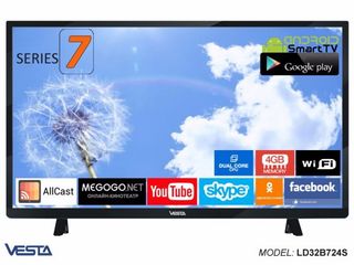 Новая модель Vesta Smart TV Vesta LD32D745S/IPTV Android 7.0+IPTV foto 1