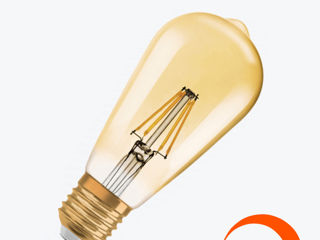 Декоративные светодиодные лампы OSRAM, лампы Эдисона в Кишиневе, ретро лампы, panlight foto 10