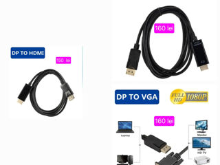 Adapter Vga Hdmi Dvi D DP MiniDP Rca foto 15