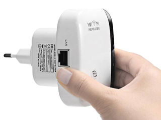 Repeater WiFi 300 мбит/с-2.4GHz Репитер усилитель беспроводного сигнала foto 9