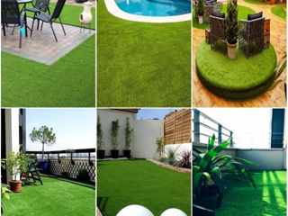 Creangă verde artificială decorativă.Panouri verzi decorative. foto 9