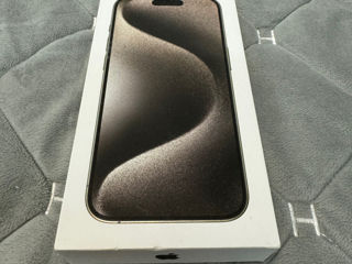 Iphone 15 Pro 128gb Natural Titanium Sigilat  Original  Garantie Apple  Neverlock  Orice Sim