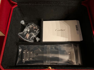 Cartier Santos de Cartier Watch Large Model In Gray Authentic NEW IN BOX Warranty foto 10