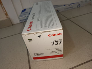 Новый оригинальный японский картридж Canon 737 в упаковке foto 2