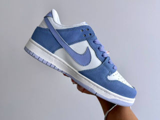 Nike SB Dunk Low Blue Suede foto 6